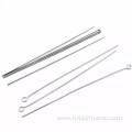 Stainless Steel Eye Pin Head pins 100 pack